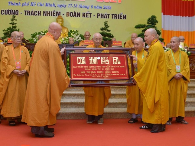 [CHÙM ẢNH] Đại hội đại biểu Phật giáo TP.HCM lần thứ X tại Việt Nam Quốc Tự ảnh 81