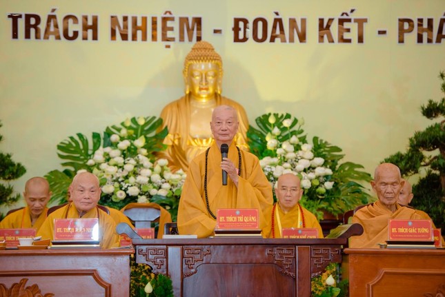 [CHÙM ẢNH] Đại hội đại biểu Phật giáo TP.HCM lần thứ X tại Việt Nam Quốc Tự ảnh 52