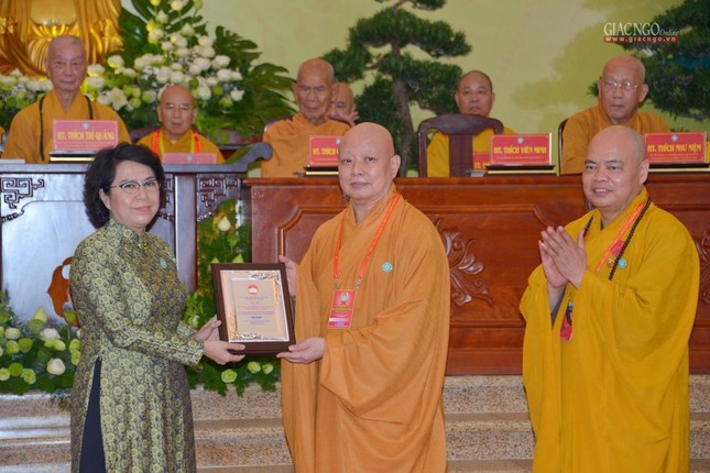 [CHÙM ẢNH] Đại hội đại biểu Phật giáo TP.HCM lần thứ X tại Việt Nam Quốc Tự ảnh 86