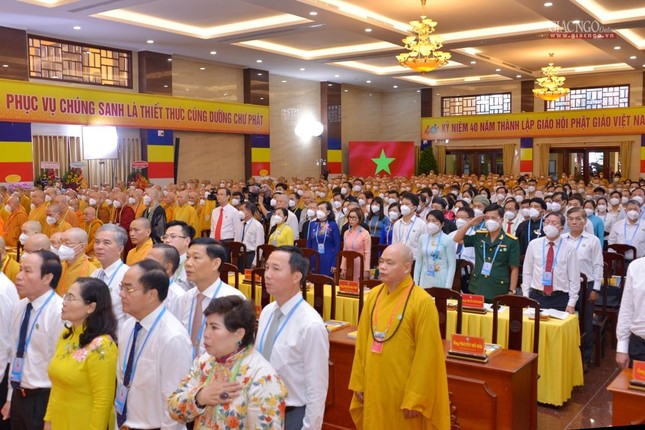 [CHÙM ẢNH] Đại hội đại biểu Phật giáo TP.HCM lần thứ X tại Việt Nam Quốc Tự ảnh 3