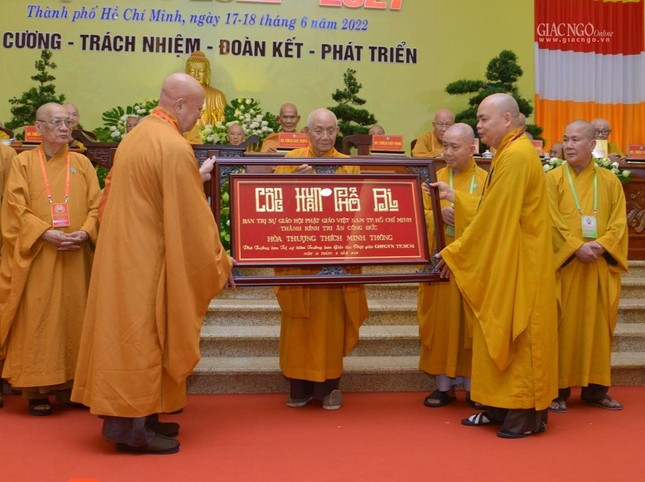 [CHÙM ẢNH] Đại hội đại biểu Phật giáo TP.HCM lần thứ X tại Việt Nam Quốc Tự ảnh 74