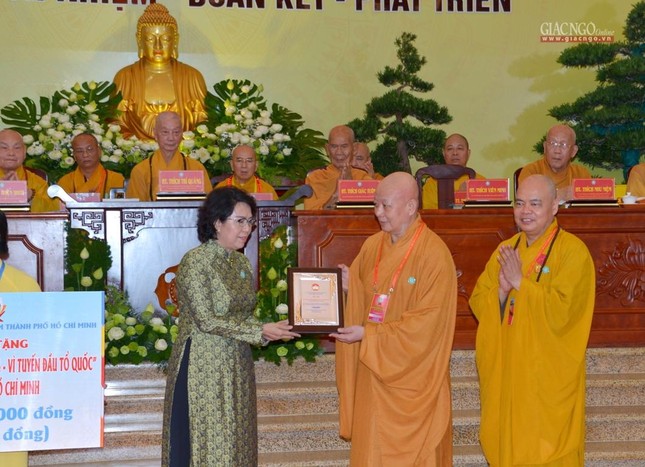 [CHÙM ẢNH] Đại hội đại biểu Phật giáo TP.HCM lần thứ X tại Việt Nam Quốc Tự ảnh 87