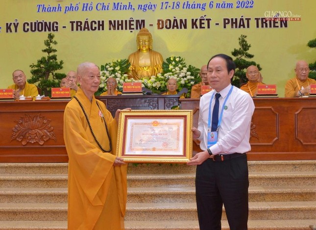 [CHÙM ẢNH] Đại hội đại biểu Phật giáo TP.HCM lần thứ X tại Việt Nam Quốc Tự ảnh 29