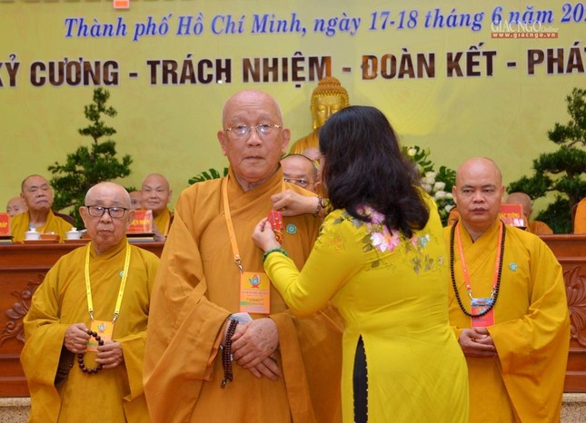 [CHÙM ẢNH] Đại hội đại biểu Phật giáo TP.HCM lần thứ X tại Việt Nam Quốc Tự ảnh 30