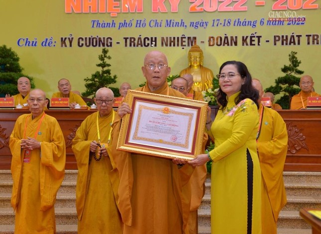 [CHÙM ẢNH] Đại hội đại biểu Phật giáo TP.HCM lần thứ X tại Việt Nam Quốc Tự ảnh 31