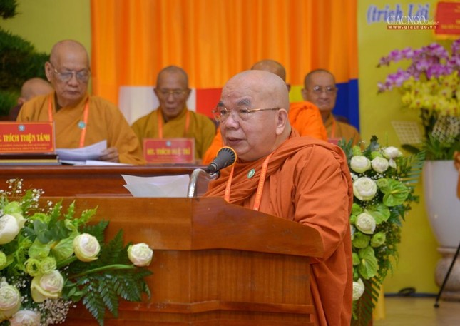 [CHÙM ẢNH] Đại hội đại biểu Phật giáo TP.HCM lần thứ X tại Việt Nam Quốc Tự ảnh 9