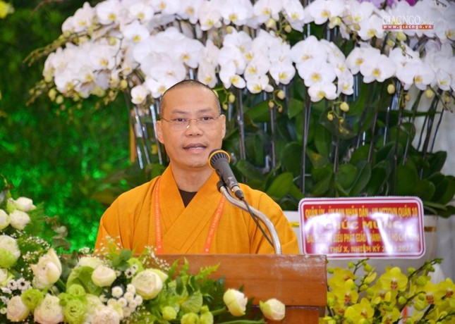 [CHÙM ẢNH] Đại hội đại biểu Phật giáo TP.HCM lần thứ X tại Việt Nam Quốc Tự ảnh 55