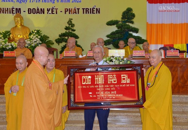 [CHÙM ẢNH] Đại hội đại biểu Phật giáo TP.HCM lần thứ X tại Việt Nam Quốc Tự ảnh 84