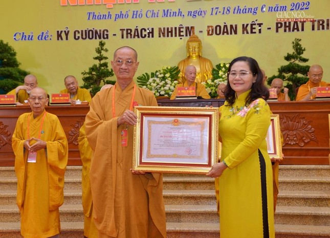 [CHÙM ẢNH] Đại hội đại biểu Phật giáo TP.HCM lần thứ X tại Việt Nam Quốc Tự ảnh 37