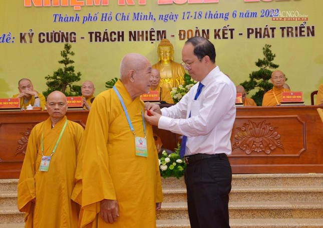 [CHÙM ẢNH] Đại hội đại biểu Phật giáo TP.HCM lần thứ X tại Việt Nam Quốc Tự ảnh 35