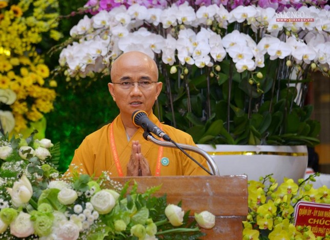[CHÙM ẢNH] Đại hội đại biểu Phật giáo TP.HCM lần thứ X tại Việt Nam Quốc Tự ảnh 22