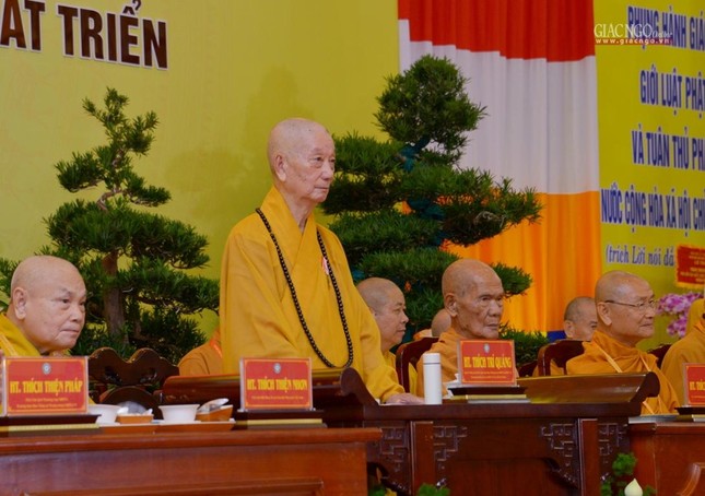 [CHÙM ẢNH] Đại hội đại biểu Phật giáo TP.HCM lần thứ X tại Việt Nam Quốc Tự ảnh 48