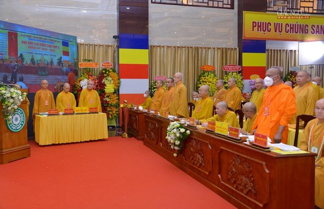 [CHÙM ẢNH] Đại hội đại biểu Phật giáo TP.HCM lần thứ X tại Việt Nam Quốc Tự ảnh 49