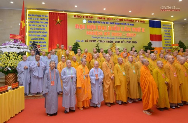 [CHÙM ẢNH] Đại hội đại biểu Phật giáo TP.HCM lần thứ X tại Việt Nam Quốc Tự ảnh 60