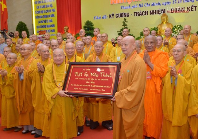 [CHÙM ẢNH] Đại hội đại biểu Phật giáo TP.HCM lần thứ X tại Việt Nam Quốc Tự ảnh 61