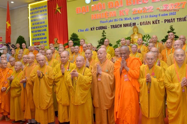 [CHÙM ẢNH] Đại hội đại biểu Phật giáo TP.HCM lần thứ X tại Việt Nam Quốc Tự ảnh 62