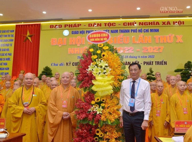 [CHÙM ẢNH] Đại hội đại biểu Phật giáo TP.HCM lần thứ X tại Việt Nam Quốc Tự ảnh 12