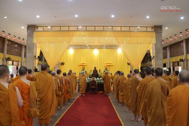 Lễ nhập kim quan Trưởng lão Hòa thượng Thích Giác Lai, tại Pháp viện Minh Đăng Quang ảnh 15