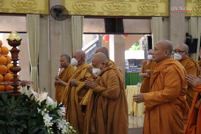 Lễ nhập kim quan Trưởng lão Hòa thượng Thích Giác Lai, tại Pháp viện Minh Đăng Quang ảnh 4