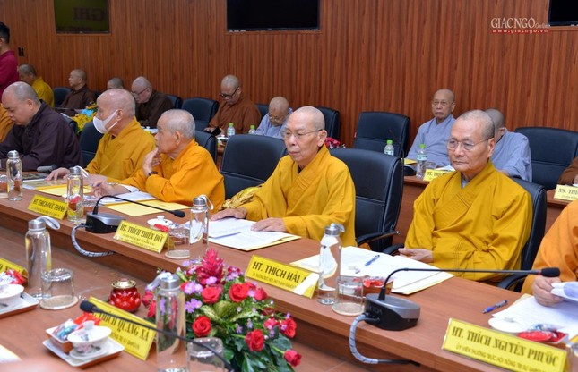 Hòa thượng Thích Thiện Nhơn làm Trưởng ban Nhân sự Đại hội đại biểu Phật giáo toàn quốc lần thứ IX ảnh 11