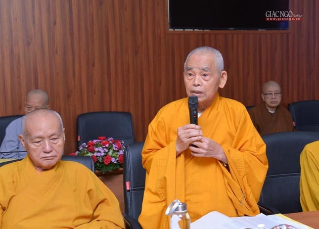 Hòa thượng Thích Thiện Nhơn làm Trưởng ban Nhân sự Đại hội đại biểu Phật giáo toàn quốc lần thứ IX ảnh 8