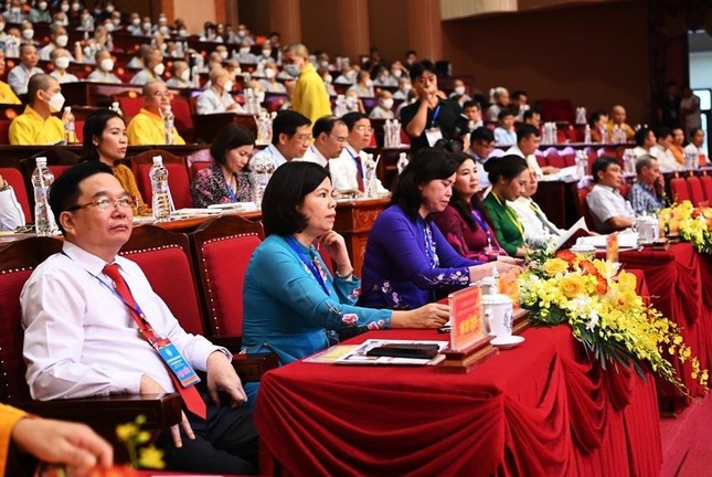 Bắc Ninh: Thượng tọa Thích Thanh Phụng được tái suy cử Trưởng ban Trị sự nhiệm kỳ 2022-2027 ảnh 13