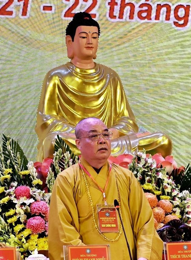 Bắc Ninh: Thượng tọa Thích Thanh Phụng được tái suy cử Trưởng ban Trị sự nhiệm kỳ 2022-2027 ảnh 8