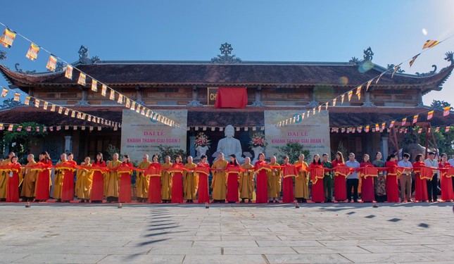 Khánh thành chùa Linh Sơn - ngôi chùa đầu tiên tại tỉnh Lai Châu  ảnh 1