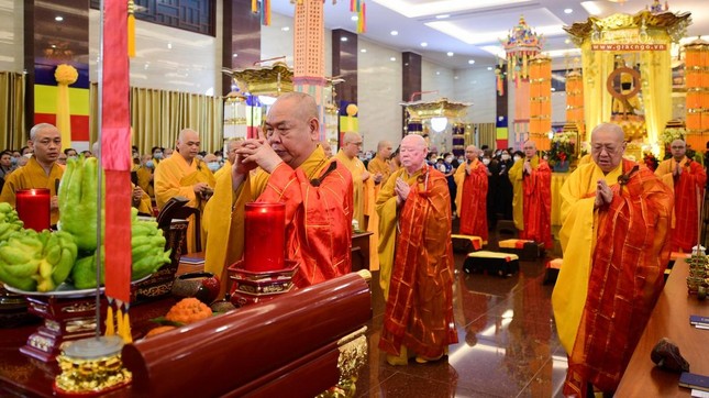 Khóa lễ cầu nguyện của Phật giáo người Hoa, tại Việt Nam Quốc Tự  ảnh 5