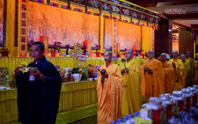 Khóa lễ cầu nguyện của Phật giáo người Hoa, tại Việt Nam Quốc Tự  ảnh 3