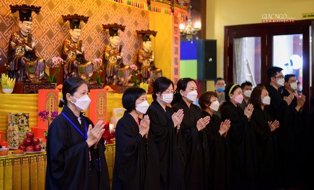 Khóa lễ cầu nguyện của Phật giáo người Hoa, tại Việt Nam Quốc Tự  ảnh 16
