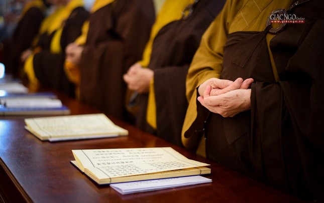 Khóa lễ cầu nguyện của Phật giáo người Hoa, tại Việt Nam Quốc Tự  ảnh 15