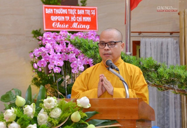 Công bố quyết định, ra mắt thành phần nhân sự Ban Giáo dục Phật giáo TP.HCM nhiệm kỳ 2022-2027 ảnh 26