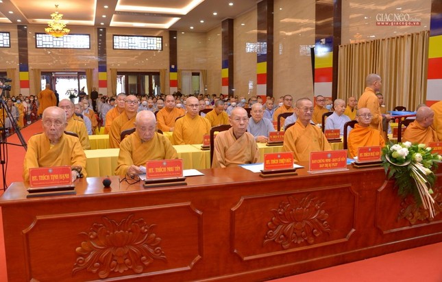 Công bố quyết định, ra mắt thành phần nhân sự Ban Giáo dục Phật giáo TP.HCM nhiệm kỳ 2022-2027 ảnh 13