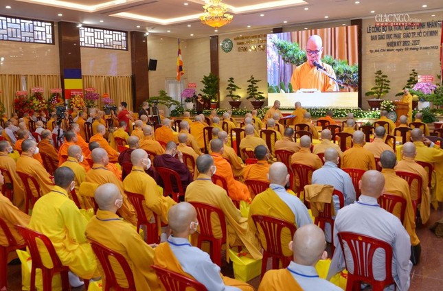 Công bố quyết định, ra mắt thành phần nhân sự Ban Giáo dục Phật giáo TP.HCM nhiệm kỳ 2022-2027 ảnh 31