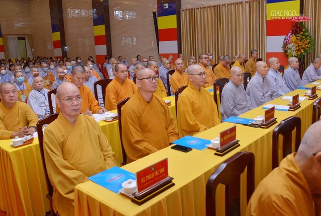 Công bố quyết định, ra mắt thành phần nhân sự Ban Giáo dục Phật giáo TP.HCM nhiệm kỳ 2022-2027 ảnh 23