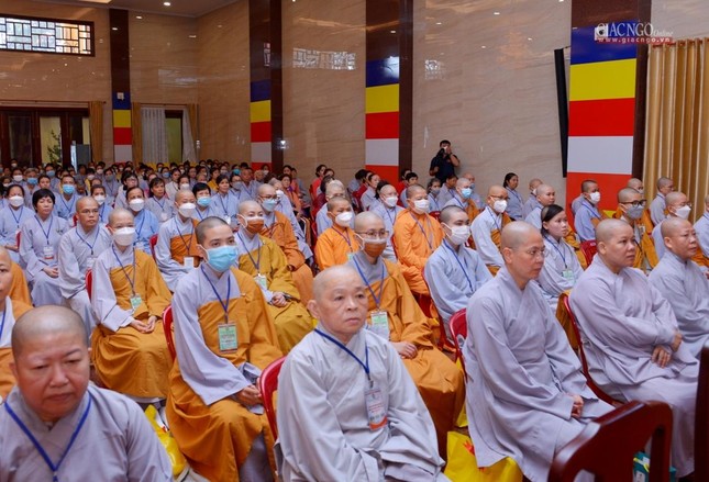 Công bố quyết định, ra mắt thành phần nhân sự Ban Giáo dục Phật giáo TP.HCM nhiệm kỳ 2022-2027 ảnh 24