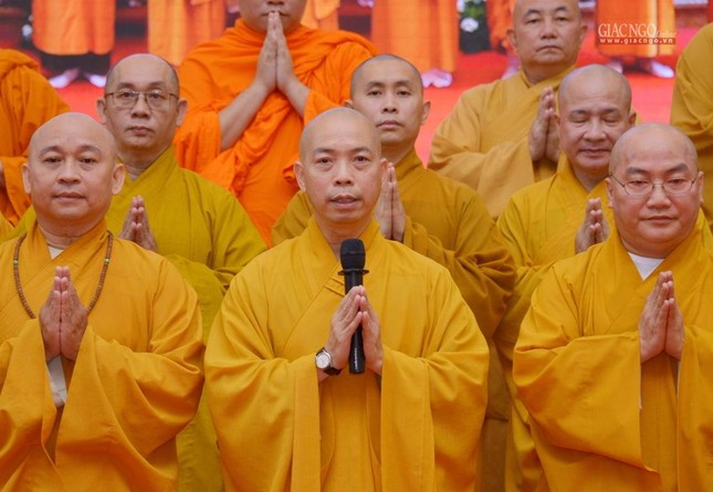 Công bố quyết định, ra mắt thành phần nhân sự Ban Giáo dục Phật giáo TP.HCM nhiệm kỳ 2022-2027 ảnh 28