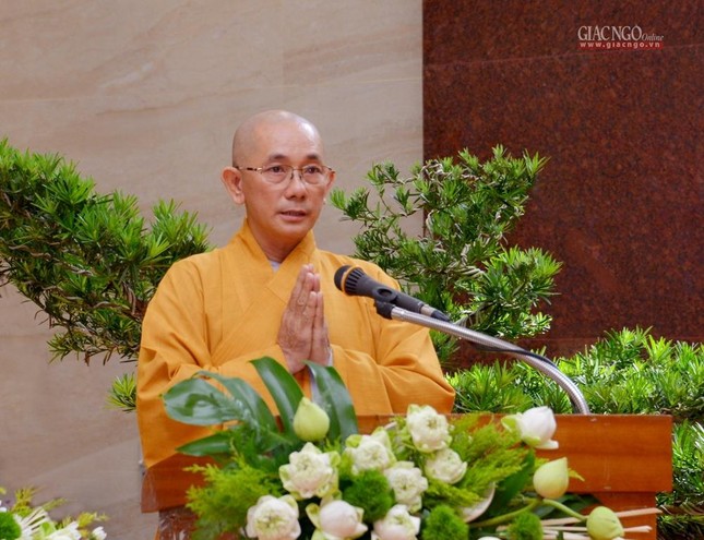Công bố quyết định, ra mắt thành phần nhân sự Ban Giáo dục Phật giáo TP.HCM nhiệm kỳ 2022-2027 ảnh 45