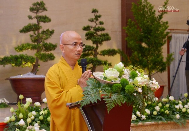 Công bố quyết định, ra mắt thành phần nhân sự Ban Giáo dục Phật giáo TP.HCM nhiệm kỳ 2022-2027 ảnh 8