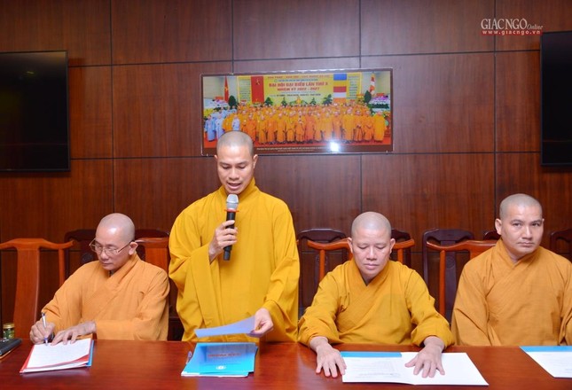 Công bố quyết định, ra mắt thành phần nhân sự Ban Giáo dục Phật giáo TP.HCM nhiệm kỳ 2022-2027 ảnh 58