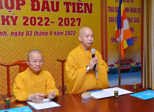 Công bố quyết định, ra mắt thành phần nhân sự Ban Giáo dục Phật giáo TP.HCM nhiệm kỳ 2022-2027 ảnh 55