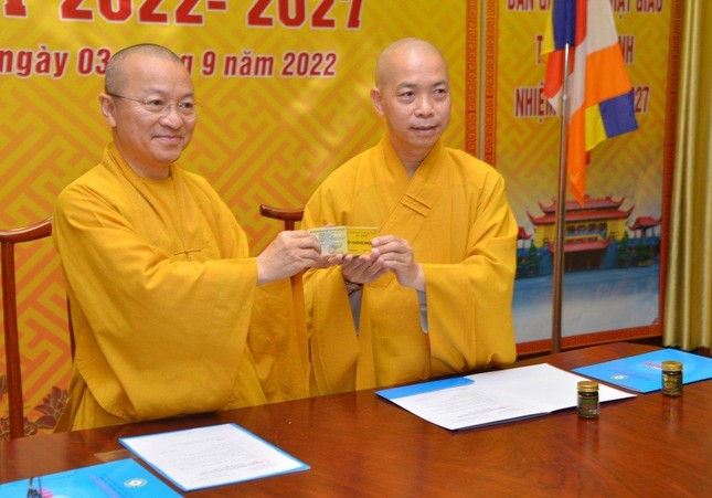 Công bố quyết định, ra mắt thành phần nhân sự Ban Giáo dục Phật giáo TP.HCM nhiệm kỳ 2022-2027 ảnh 54