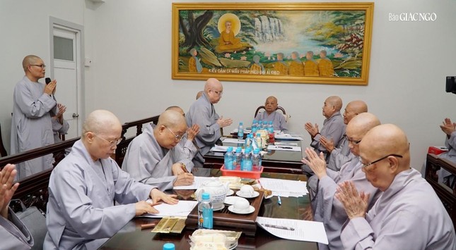 Phân ban Ni giới Trung ương họp đề cử nhân sự, thảo luận các hoạt động Phật sự ảnh 6