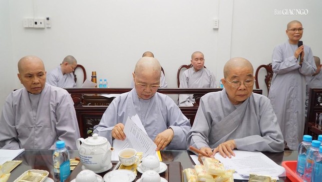Phân ban Ni giới Trung ương họp đề cử nhân sự, thảo luận các hoạt động Phật sự ảnh 11
