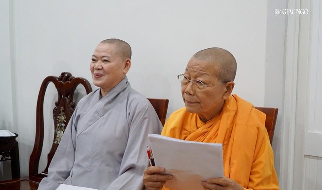 Phân ban Ni giới Trung ương họp đề cử nhân sự, thảo luận các hoạt động Phật sự ảnh 12