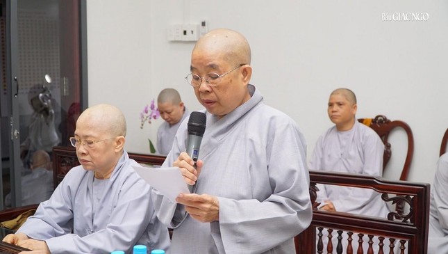 Phân ban Ni giới Trung ương họp đề cử nhân sự, thảo luận các hoạt động Phật sự ảnh 5