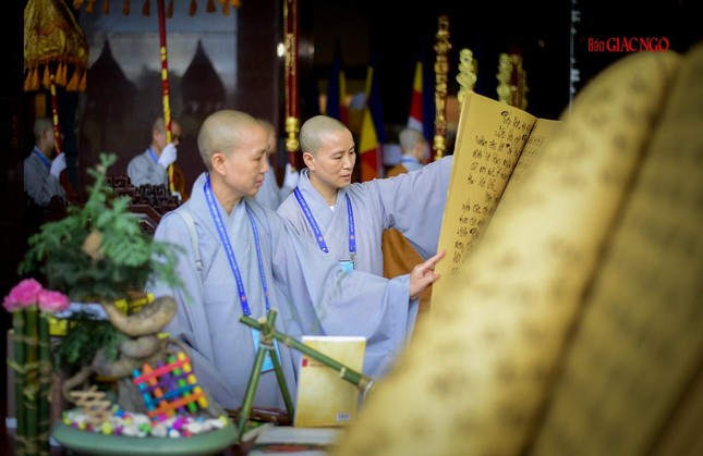 [ẢNH] Không gian triển lãm văn hóa Phật giáo tại Đại lễ tưởng niệm Đức Thánh Tổ Ni ảnh 12