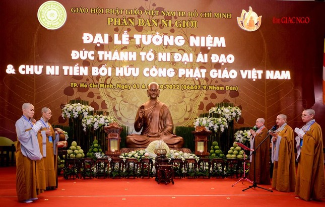 [ẢNH] Thành kính dâng lục phẩm cúng dường Đức Thánh Tổ, chư Ni tiền bối hữu công Phật giáo VN ảnh 5