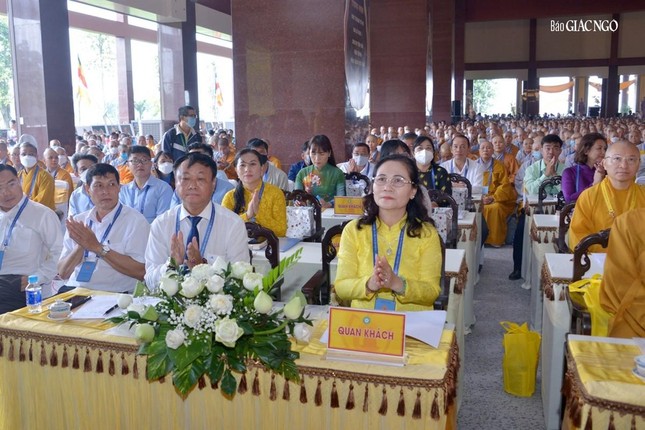 Trang nghiêm Đại lễ tưởng niệm Đức Thánh Tổ Đại Ái Đạo, chư Ni tiền bối hữu công Phật giáo Việt Nam ảnh 6